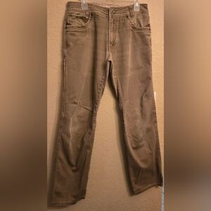 KUHL Easy Rydr Jeans Dark Beige Sz 32x32
